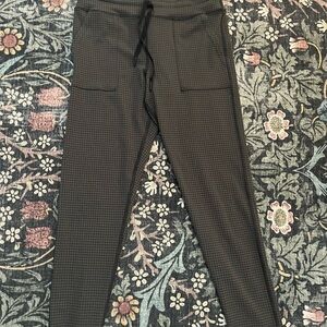 Black and Gray Checkered Pants